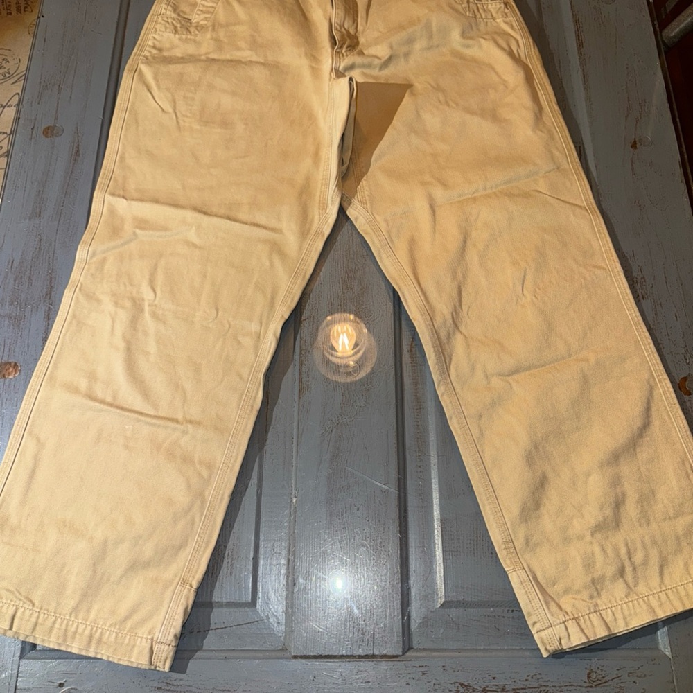 Mountain Khakis Relaxed‎ Fit Beige Casual Outdoor Pants Mens 34x30